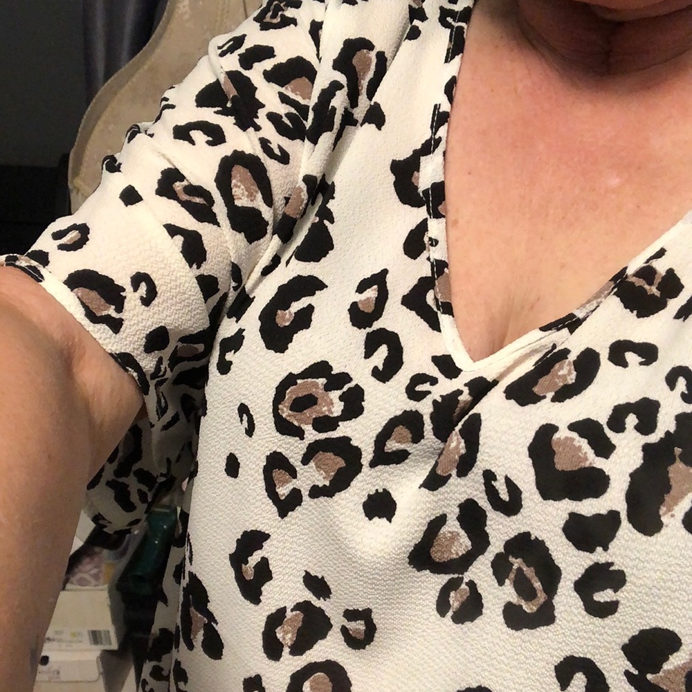 Final price Brand new cheetah print